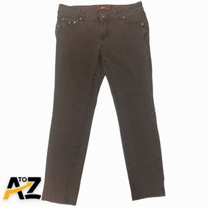 One 5 One Women Jeans Size 6 Black Stretch Embellished 5 Pocket